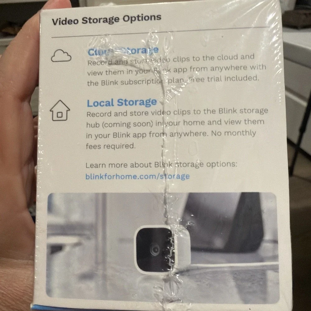 Blink Mini Indoor Plug-In Live HD Smart Security Camera (New in Box)